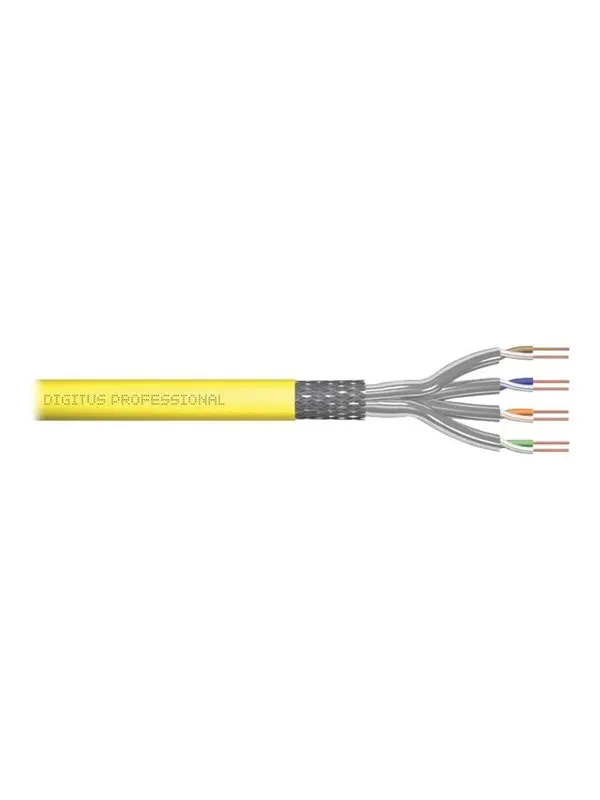 DIGITUS Professional bulk cable - 500 m - yellow - Gul - 500m