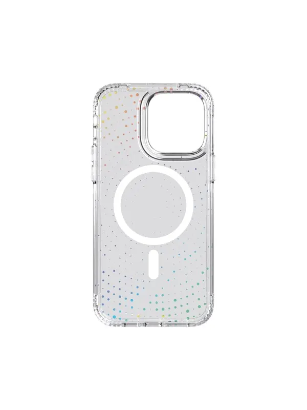 Tech21 Evo Sparkle MagSafe iPhone 14 Pro Max Transp.