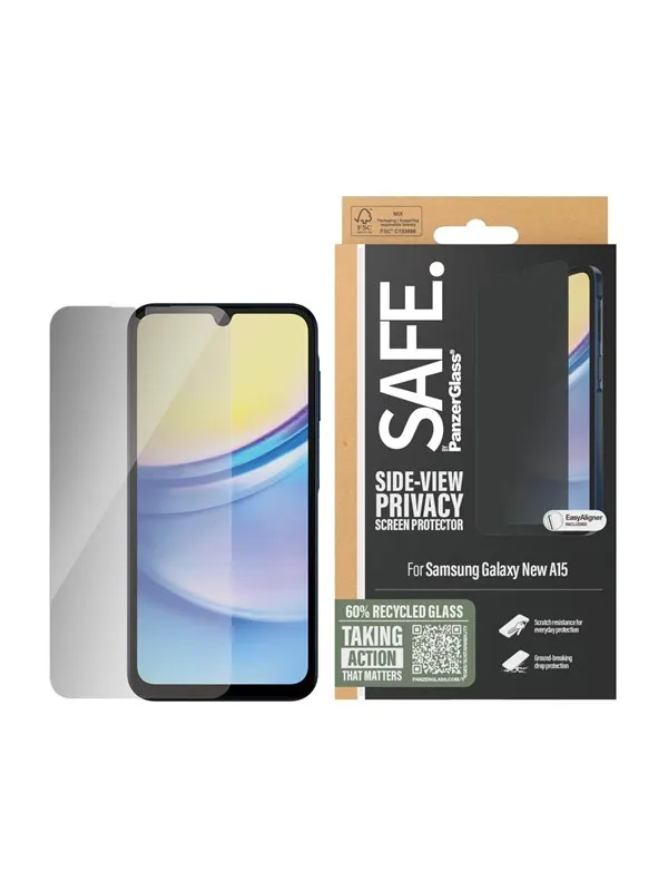SAFE by PanzerGlass Privacy Screen Protector Samsung Galaxy A16 | A16 5G | Ultra-Wide Fit