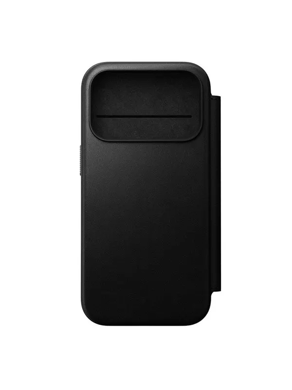 Nomad - Modern Leather Folio - iPhone 17 Pro | Black |  Leather