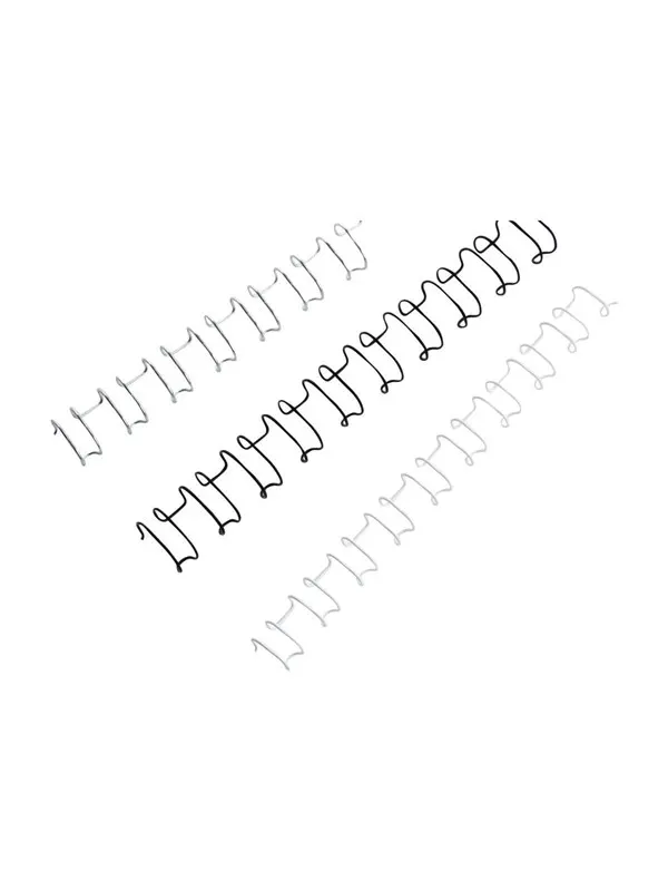 GBC Metallspiraler MultiBind Silver 10mm Vit