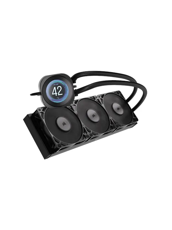 Corsair NAUTILUS 360 LCD Black - CPU Vattenkylare - Max 36 dBA