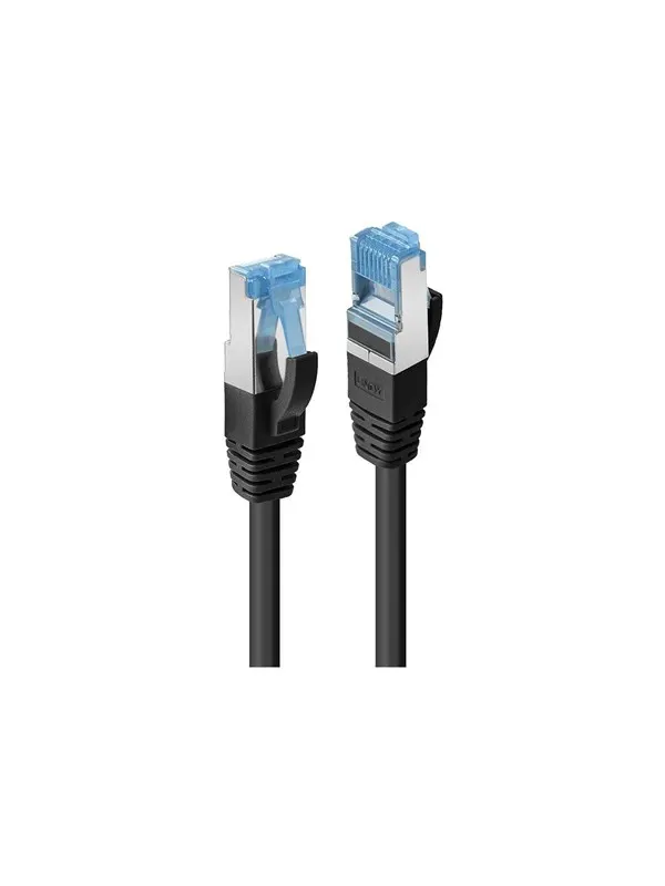 Lindy patch cable - 15 m - black - Svart - 15m