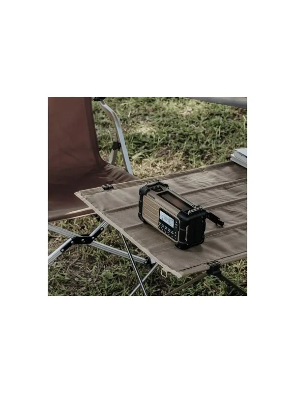 Sangean MMR-99 - AM/FM-RDS - Bluetooth - AUX - Hand Crank - Solar - Dessert - AM/FM/Weather