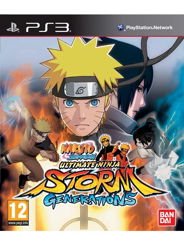 Naruto Shippuden: Ultimate Ninja Storm Generations - Sony PlayStation 3 - Kampsport