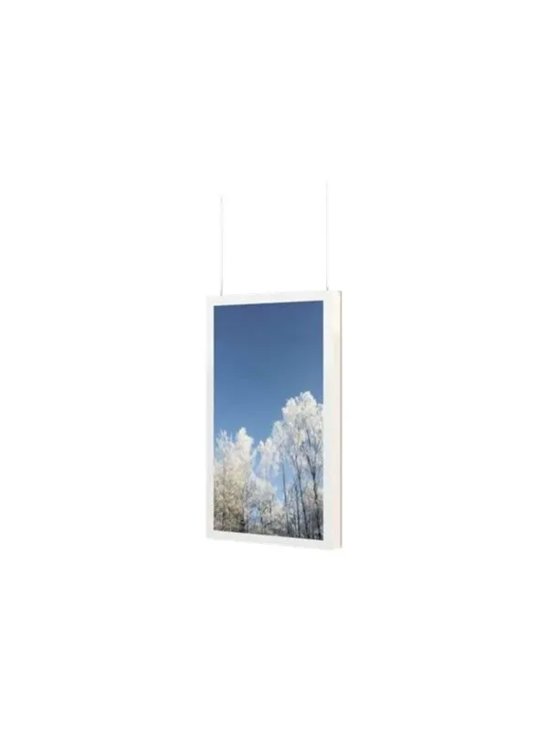 HI-ND Ceiling Casing 75" - mounting kit - portrait - for digital signage LCD panel - white - Max - recommended for 75"