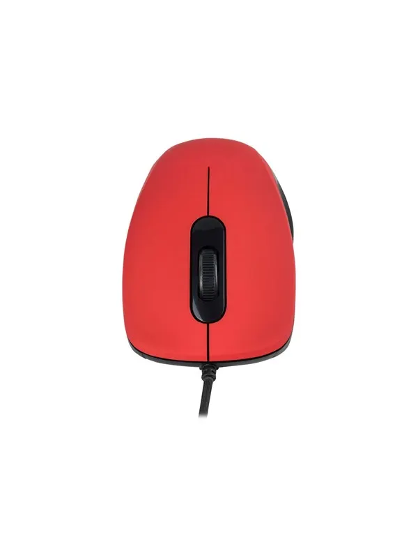 MODECOM MC-M10S - Mouse - Optic - 3 knappar - Röd