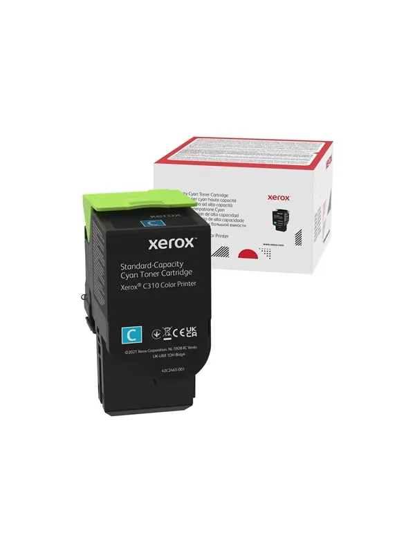 Xerox - cyan - original - toner cartridge