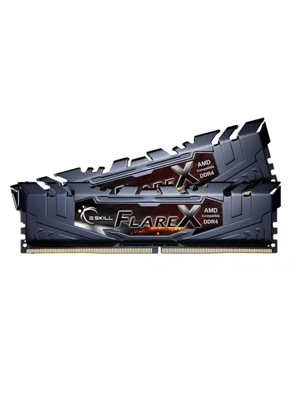 G.Skill Flare X DDR4-3200 - 16GB - CL16 - Dual Channel (2 pcs) - AMD Optimized - Svart