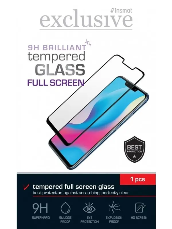 Insmat Full Screen Brilliant Glass - screen protector