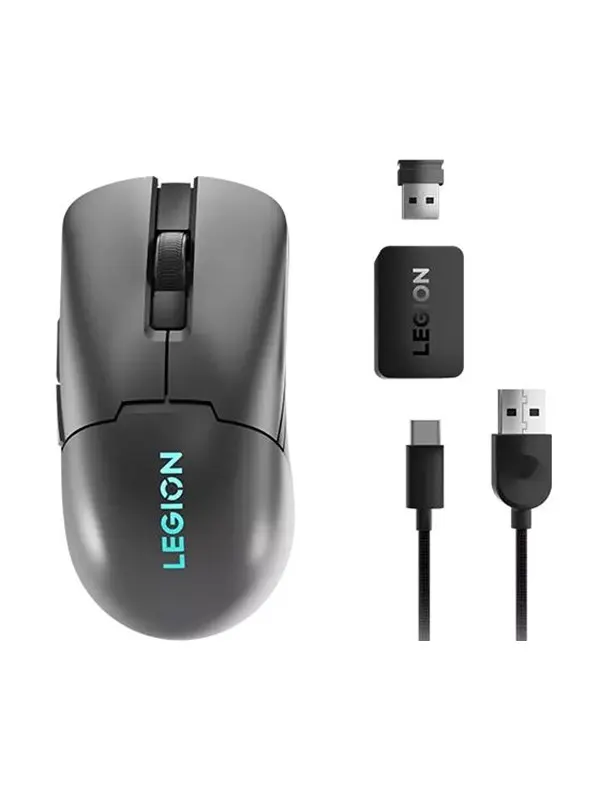 Lenovo Legion M600s - Mouse - Optic - 6 knappar - Grå