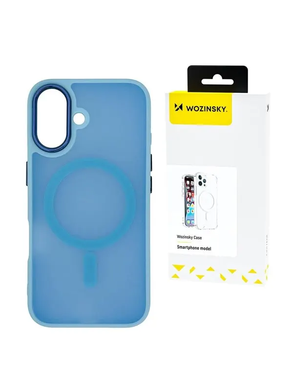 Wozinsky Fashion MagSafe Case for Samsung Galaxy S25+ - Blue