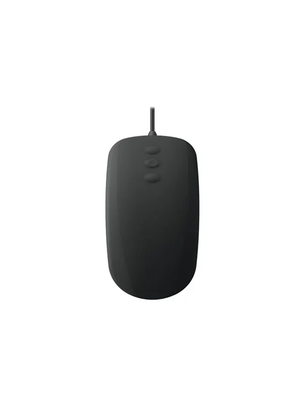 Cherry Active Key Medical AK-PMH3 - mouse - 3-button scroll - USB - black - Mouse - Optic - 5 knappar - Svart