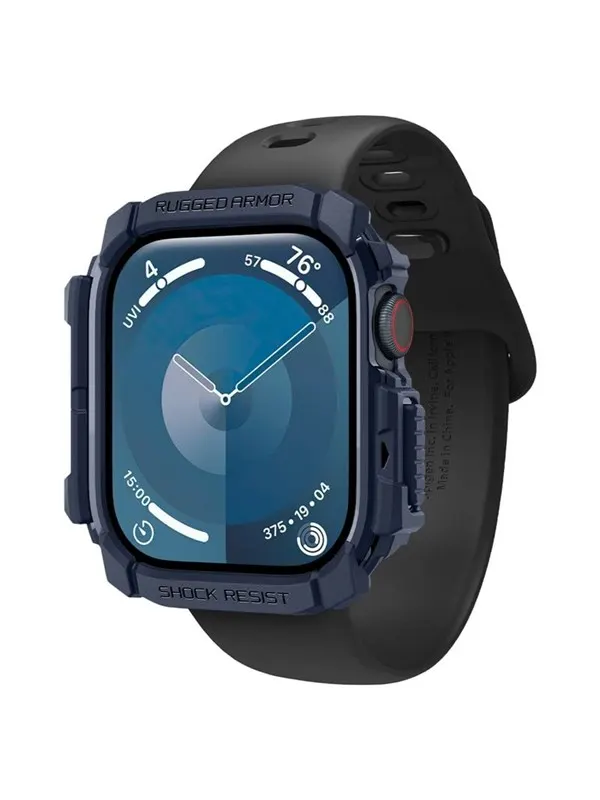 Spigen Rugged Armor - navy blue - Apple Watch 11/10 46mm