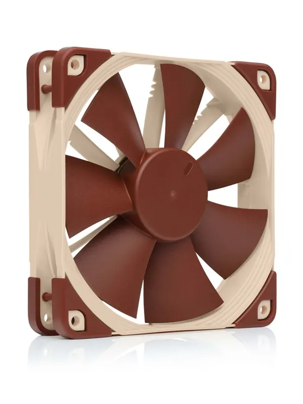 Noctua NF-F12 5V PWM - Chassi fläkt - 120mm - Brun - 22 dBA