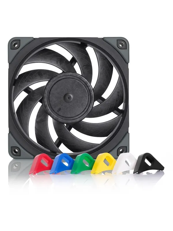 Noctua NF-A12x25 PWM chromax.black.swap - Chassi fläkt - 120mm - Svart - 22 dBA