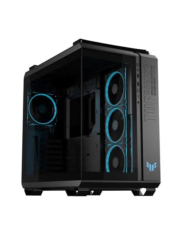 ASUS TUF Gaming GT502 Horizon Black - Chassi - Tower - Svart