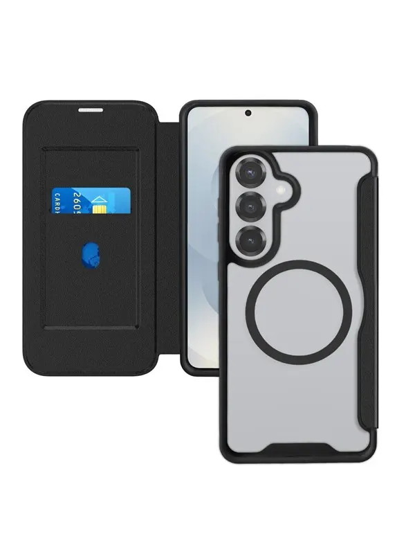 4smarts Samsung Galaxy S26 Urban Pro Flipcase Qi2 ready black