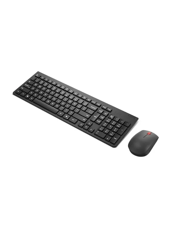 Lenovo Essential Wireless Combo Gen 2 - keyboard and mouse set - QWERTY - Danish - black Input Device - Tastatur & Mus set - Dansk - Svart