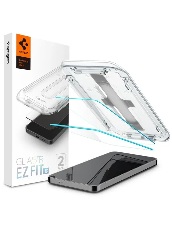 Spigen Glass tR EZ Fit HD Transparency 2 Pack - Samsung Galaxy S25+/S24+