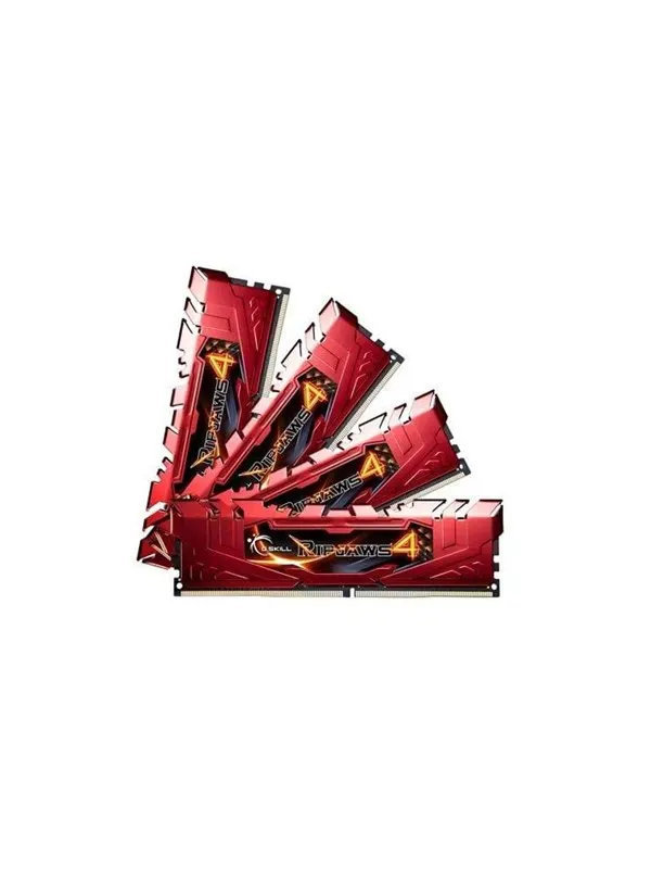 G.Skill Ripjaws 4 DDR4-2133 - 16GB - CL15 - Quad Channel (4 pcs) - Intel XMP - Röd