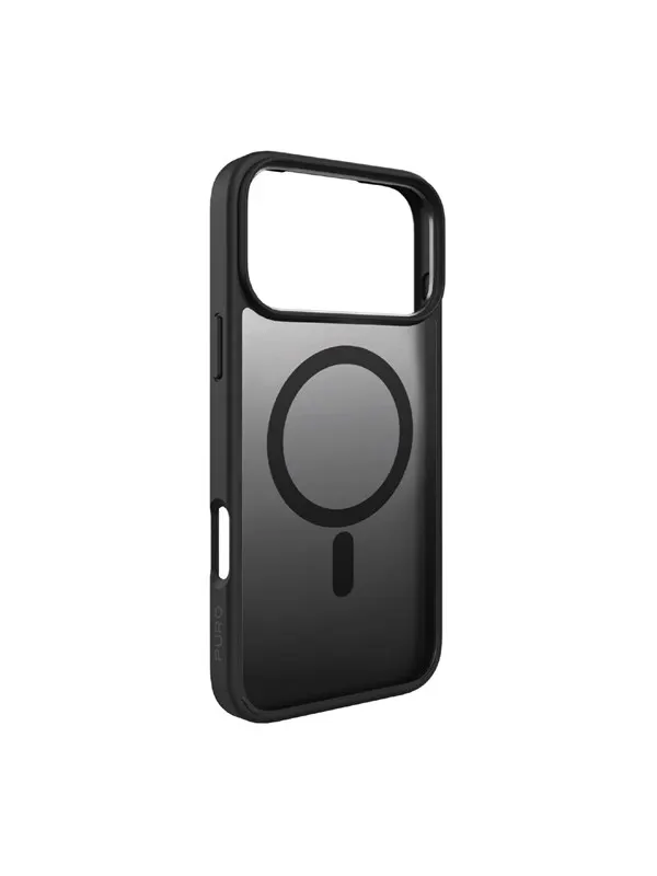 Puro Gradient TPU MagSafe Compatible Case for iPhone 17 Pro - Black
