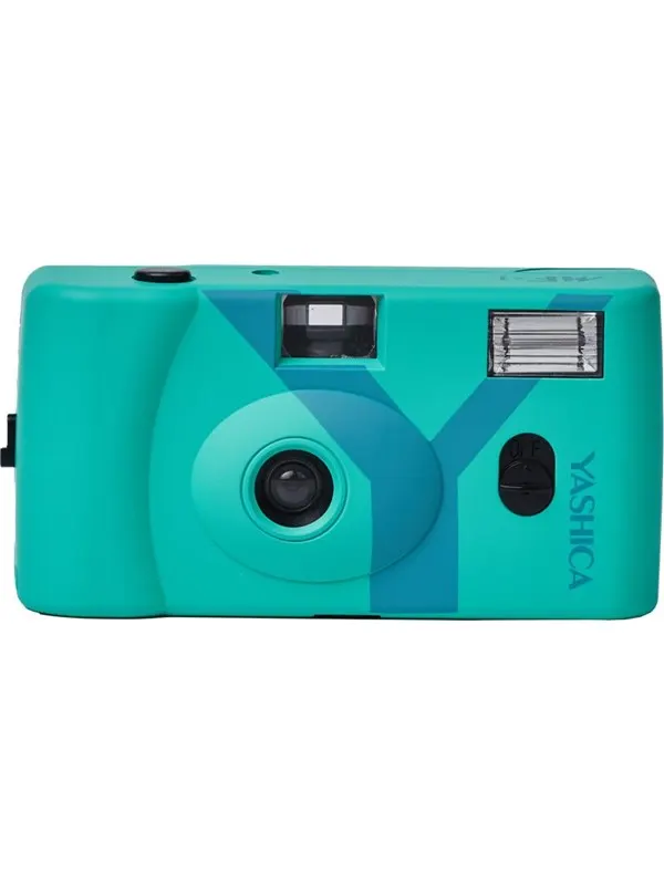Yashica MF-1 Snapshot Art Camera (Turquoise)