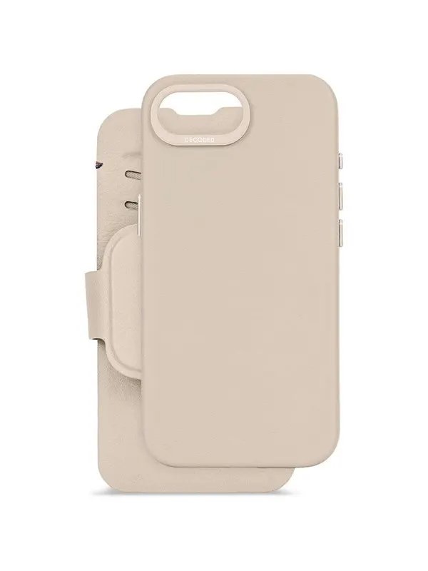 Decoded Detachable Wallet silicone - iPhone 16e - Clay