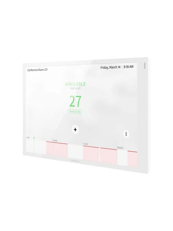 Crestron Electronics Crestron Room Scheduling Touch Screen TSS-1070-W-S - room manager - Bluetooth 802.11a/b/g/n/ac - smooth white - Max - recommended for