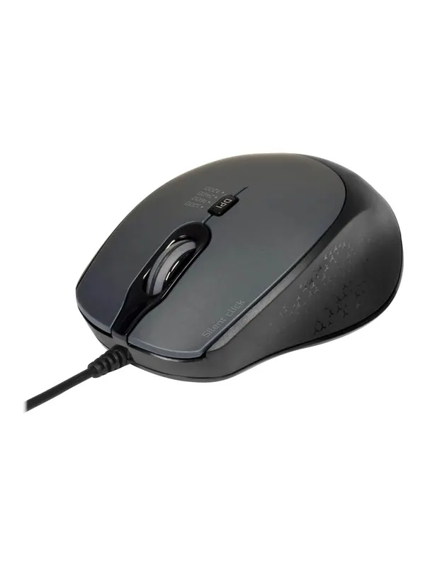 PORT Designs PORT Connect Professional SILENT - Mouse - Optic - 3 knappar - Svart