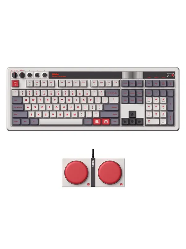 8BitDo Retro 108 Mechanical Keyboard N Edition - Engelska (US)