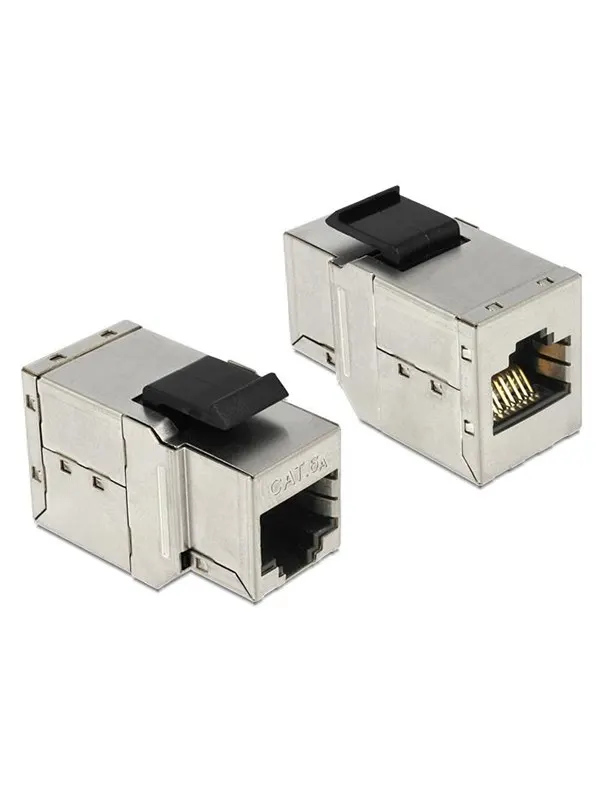 DeLOCK Keystone Module RJ45 jack > RJ45 jack Cat.6A