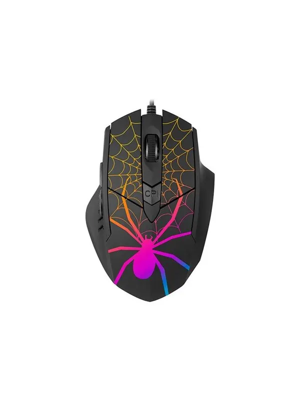 Tracer GameZone Black Widow - Mouse - Optic - 6 knappar - Svart