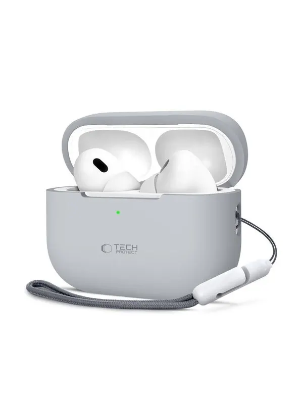 Tech-Protect Silicone Case for Apple AirPods Pro 1/2 - Gray