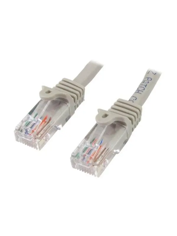 StarTech.com 7m Gray Cat5e / Cat 5 Snagless Ethernet Patch Cable 7 m - patch cable - 7 m - grey - Grå - 7m