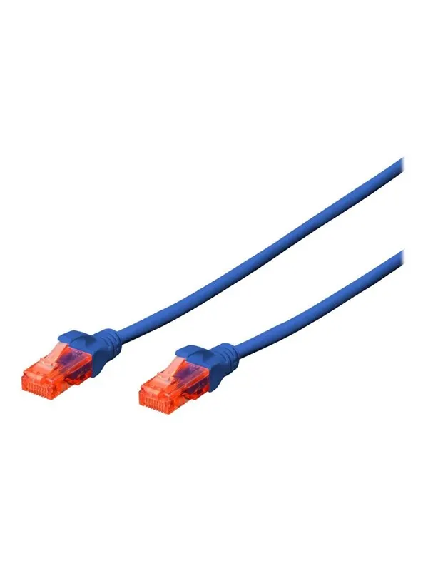 DIGITUS Professional patch cable - 50 cm - blue - Blå - 0.5m