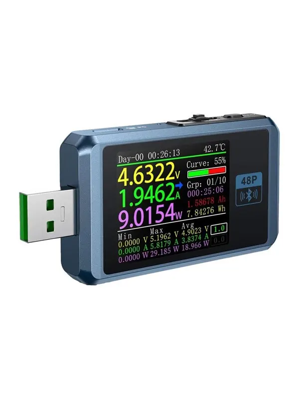 FNIRSI FNB48P BT USB Port Tester with Bluetooth