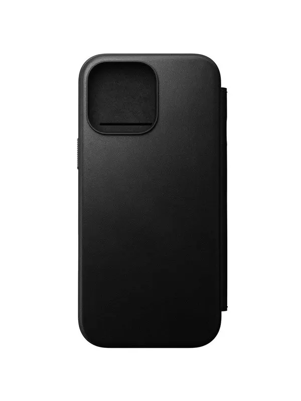 Nomad Modern Leather Folio - iPhone 16 Pro Max | Black | Leather