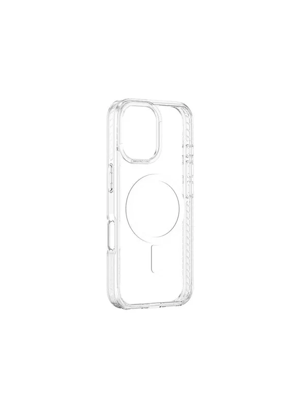 AmazingThing Titan Pro Mag Case with Magnetic Ring for iPhone 16 - Transparent