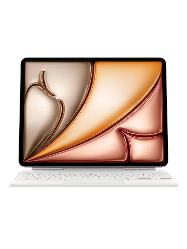 Apple Magic Keyboard for iPad Air M3 13" - White - Tastatur & Folio set - Engelska (UK) - Vit