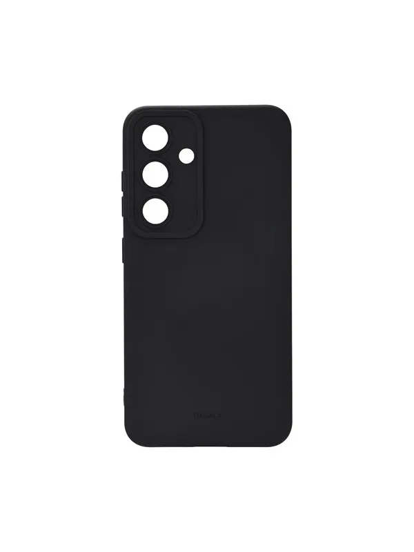 ONSALA Phone Case Samsung S25 5G Back Silicone Touch Black