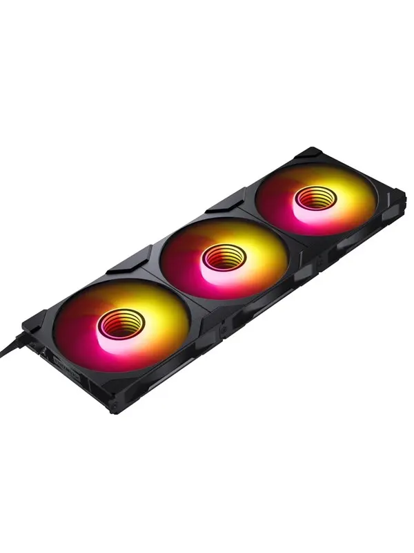 Phanteks M25G2-140 Reverse (3-pack) - Chassi fläkt - 140mm - Svart