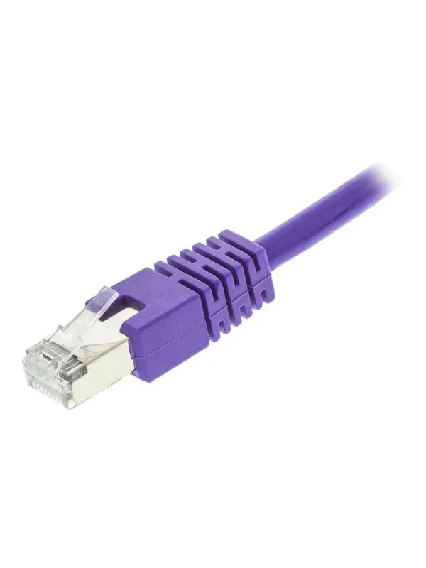 Deltaco LAN CAT 6 - F/UTP - Lila - 0.3m