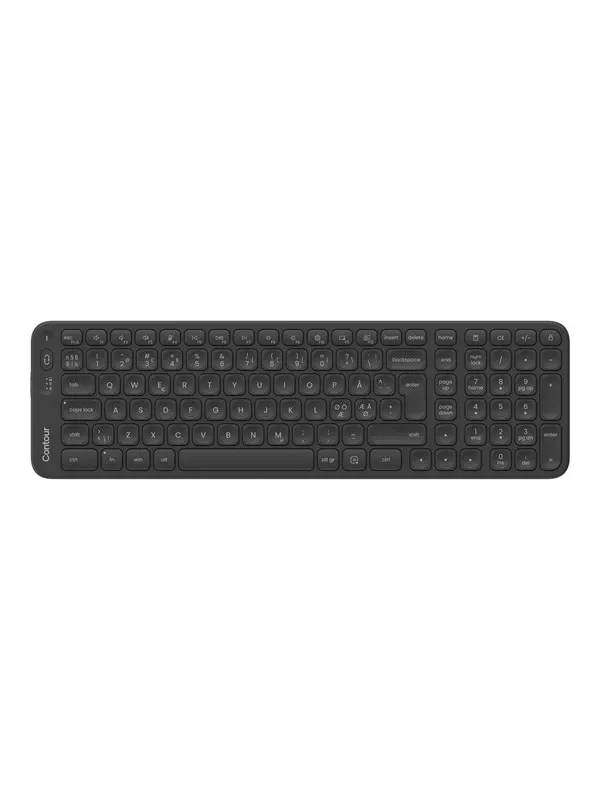 Contour Balance Mid-Size Keyboard Wireless Pan Nordic Layout - Tangentbord - Nordisk