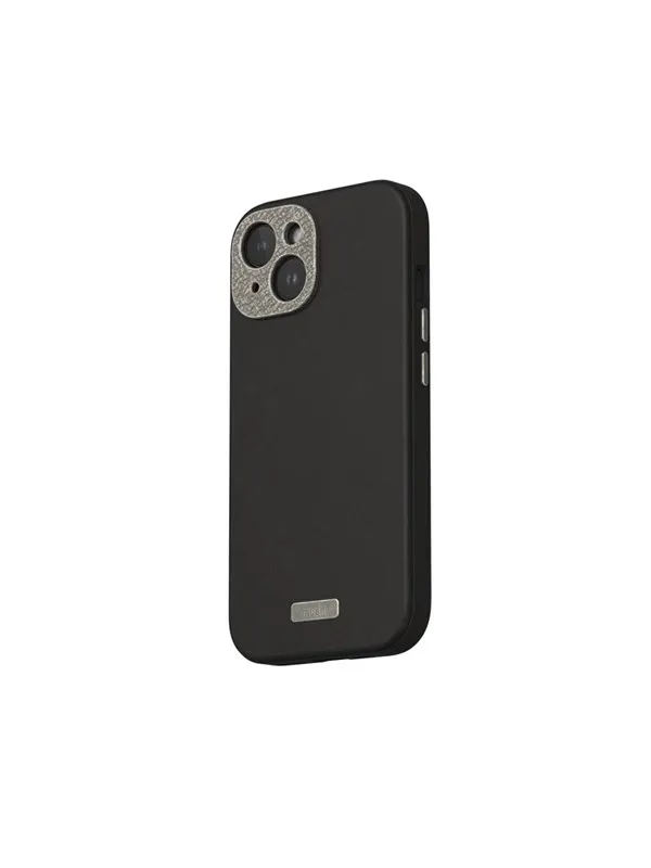 Moshi Napa for iPhone 15 - Midnight Black