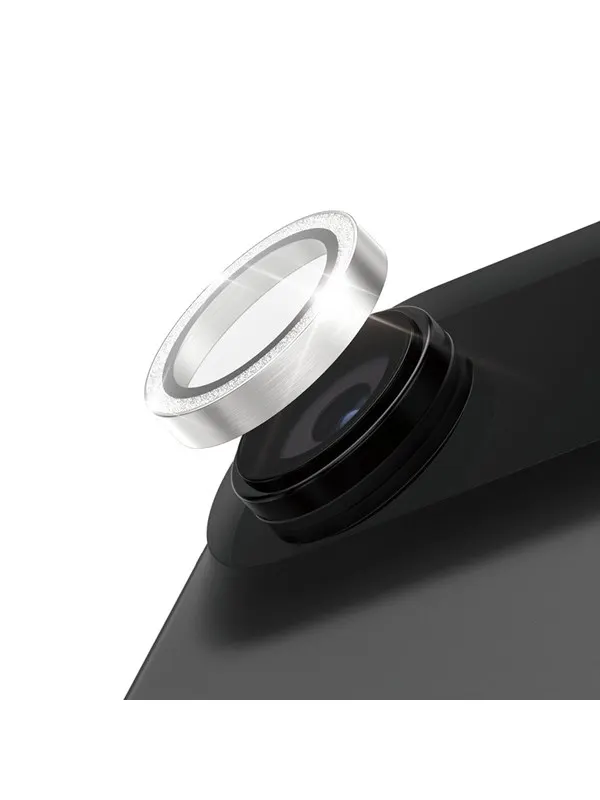 PanzerGlass Hoops® Glitter Silver Camera Lens Protector iPhone Air
