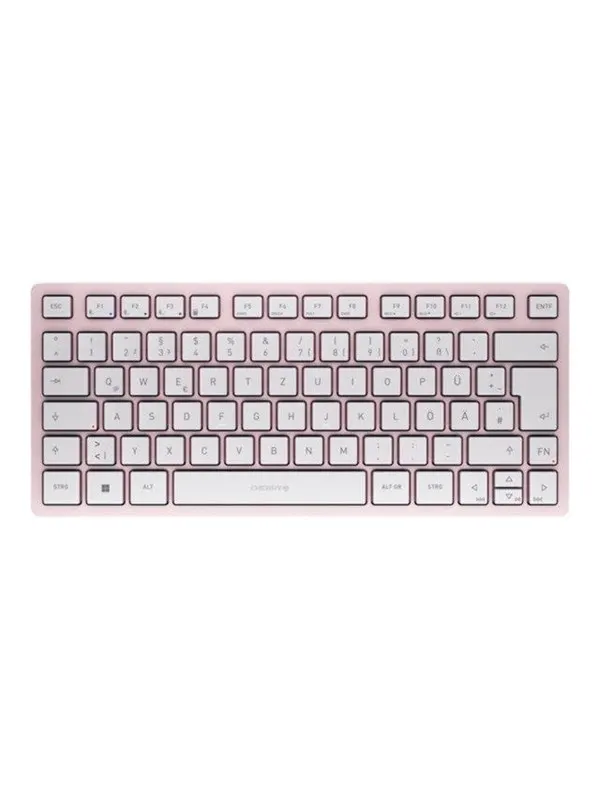 Cherry KW 7100 MINI BT - Tangentbord - Tysk - Rosa
