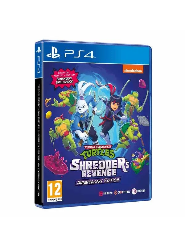 Teenage Mutant Ninja Turtles: Shredders Revenge (Anniversary Edition) - Sony PlayStation 4 - Beat 'em Up