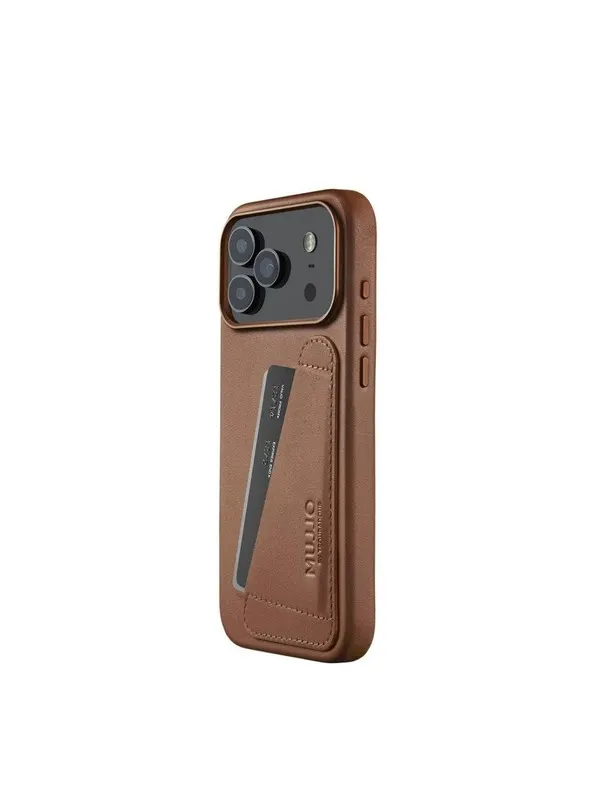 Mujjo Leather Wallet Case for iPhone 17 Pro Max
