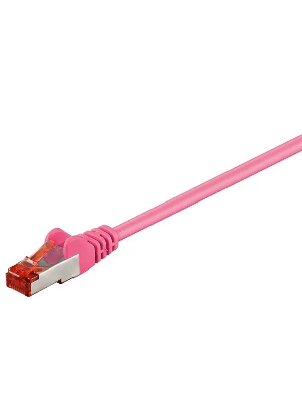 Pro LAN CAT 6 S/FTP - Rosa - 1m